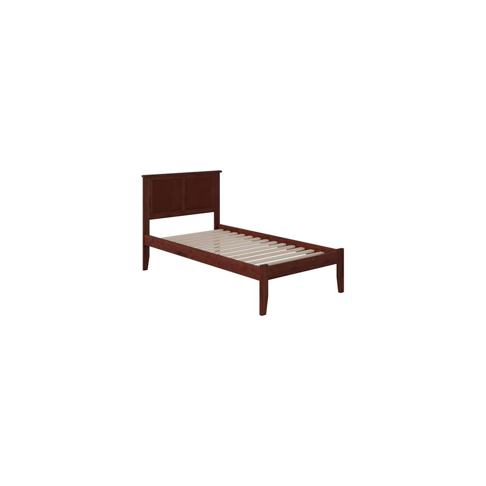 Madison Twin XL Platform Bed, Walnut