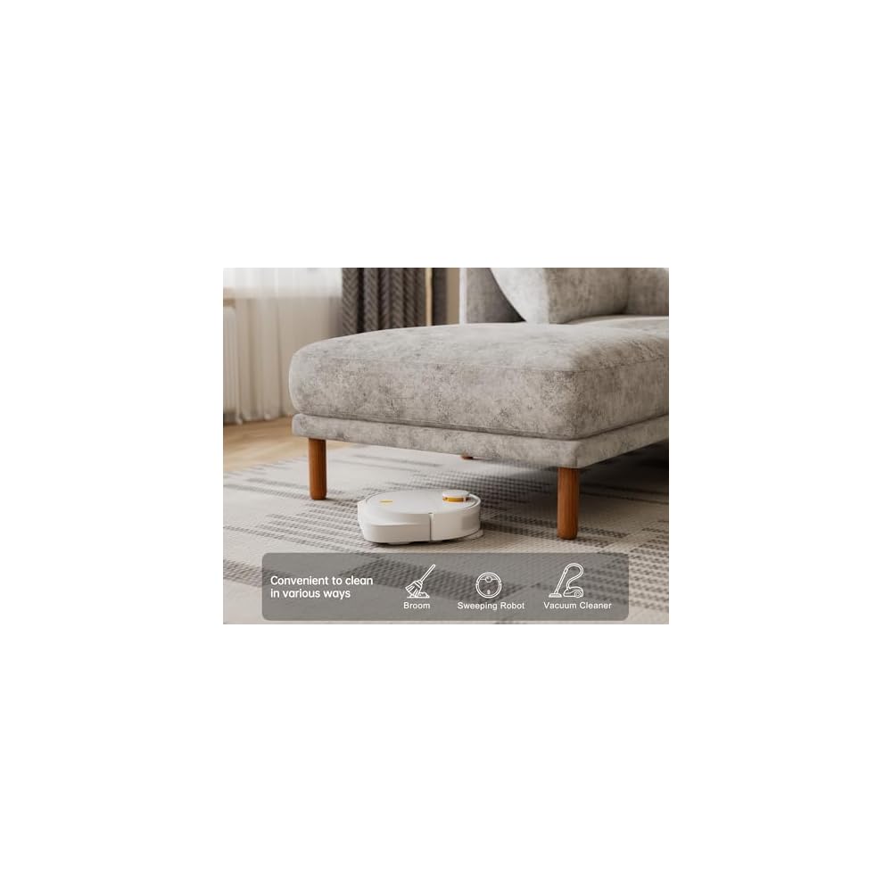 Modular Sectional Cloud Couch, Oversized Large Modern Comfy Sofa