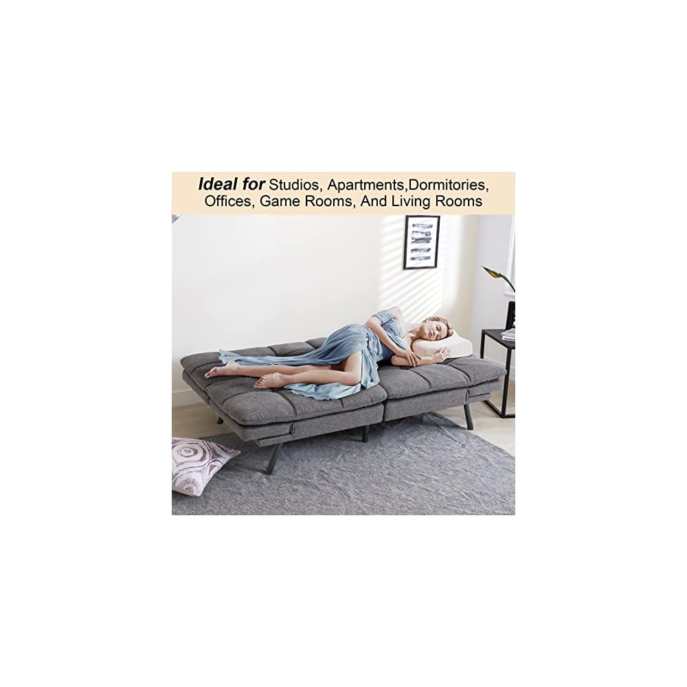 267 Sofabed, 267-grey, 33"D x 71"W x 31.5"H