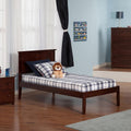 Madison Twin XL Platform Bed, Walnut