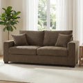 69" Modern Loveseat Sofa, Fabric Upholstered Couch for Living Room